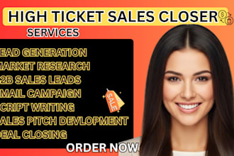 be your salesperson b2b sales closer high ticket sales representative