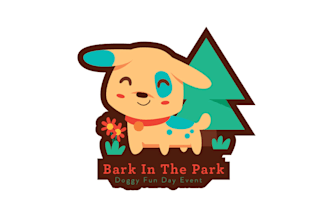 design top quality logo for bark in the park event