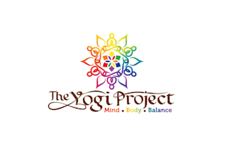 create a colorful vintage style logo for the yogi project