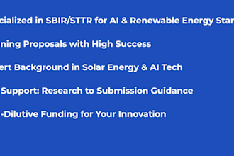 write winning sbir sttr proposals for tech startups in ai and renewable energy