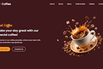 build a frontend website