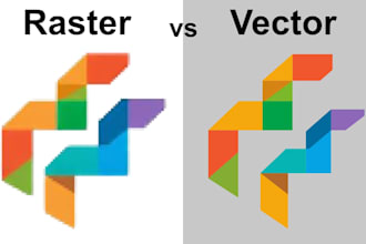 manually vector trace your logo or image to vector svg