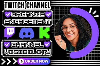 do organic twitch engagement, channel visibility with organic twitch promotion