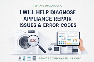 help diagnose appliance repair issues and error codes
