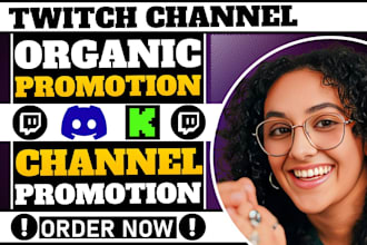 do channel promotion, twitch affiliate, twitch viewers through twitch promotion
