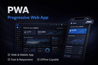 build a pwa for a small business website