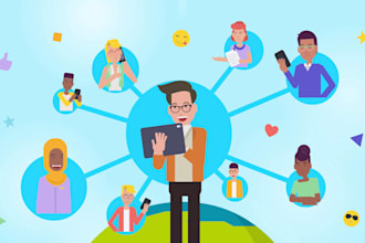 create a professional vyond 2d animation explainer video