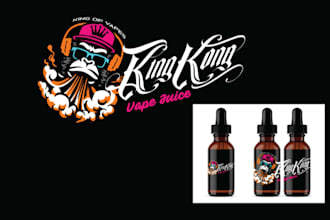do vape, cannabis box packaging and label design with logo