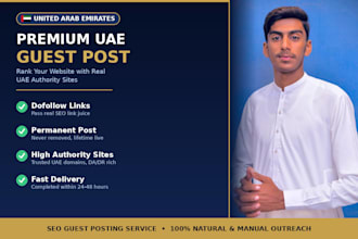 provide uae guest post backlinks on authority sites