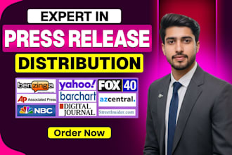 publish seo articles and press release distribution on top US news media sites
