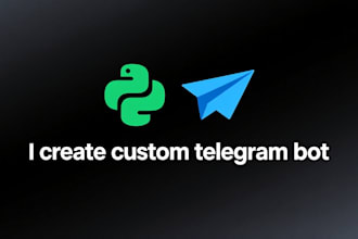 build a working telegram bot in python with clean code