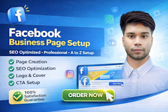 create and optimize your facebook business page with SEO
