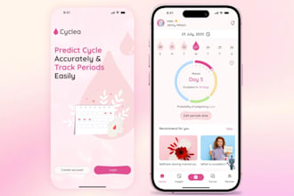 develop ai period tracker app, pregnancy tracker app