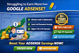 create google adsense approved website for passive income growth