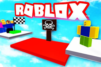 make a roblox obby game with custom levels and scripting