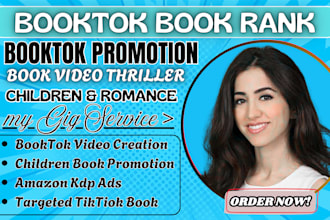 promote children colouring book romance novel bookrank booktok tiktok marketing