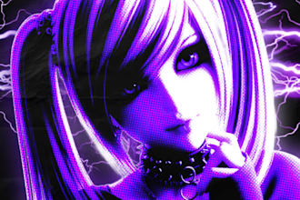 edit a y2k halftone gradient for photos and cover arts