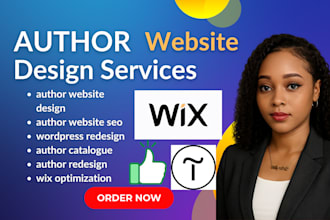 build book author website children book website wix book landing page wix design