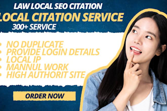 do local SEO for lawyer, law firms UK USA, legal citation and google map ranking