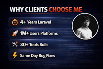 fix laravel PHP bugs API errors and performance issues