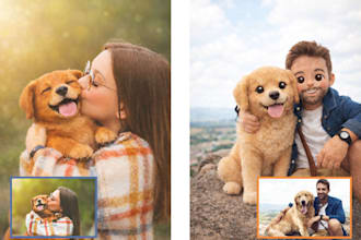 create a cute plush style illustration from your photo