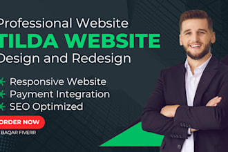 be your tilda expert and custom website
