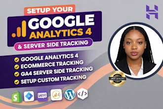setup ga4 analytics with GTM and conversion tracking