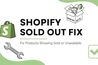 fix shopify product showing sold out or unavailable issues