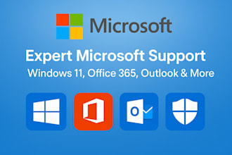 provide microsoft 365 and IT support remotely