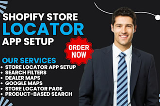 set up shopify store locator promap mappy stockist sc storeify storemapper way