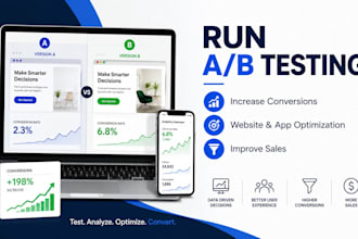 run a b tests to optimize your website or app for better conversions