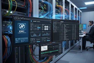 implement idrac and kvm, along with vmware and proxmox