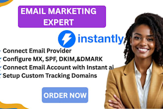 setup instantly or smartlead for cold email marketing and lead generation