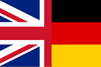 translate 400 words from english to german and vice versa