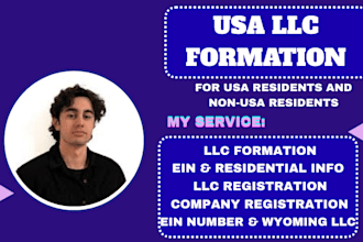 usa llc formation, llc registration and ein from the irs