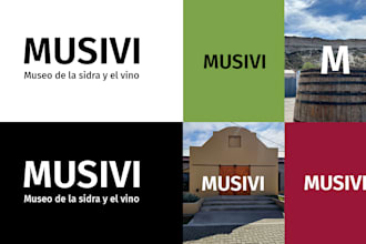 design a clean and professional typographic logo