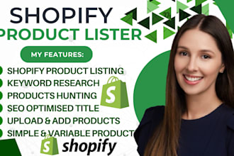 do shopify product listing and collection management