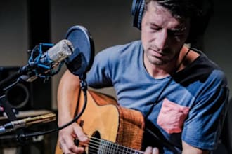 write lyrics, and record your custom song in any genre in italian or spanish
