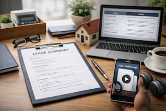 summarize and abstract your commercial or residential lease