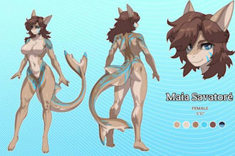 draw furry reference sheets furry ref sheet fursona furrt art furry nsfw art