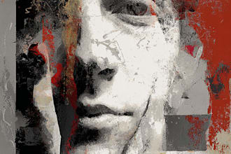 do abstract portrait art