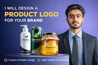 design a professional product logo for your brand