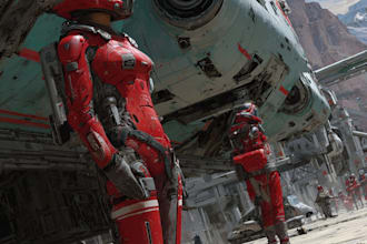 sci fi illustration and sci fi art