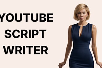 be your professional researcher and youtube scriptwriter