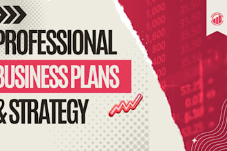 create a professional business plan for your startup or small business