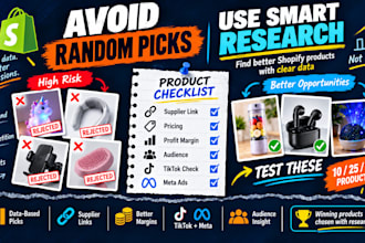 find shopify winning products using tiktok trends and meta ads validation