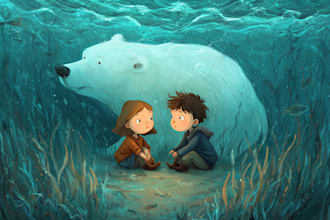 children story book illustration children story children