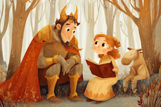 do premium children book layout formatting children