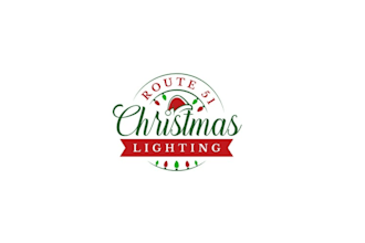 design professional festive christmas lighting company logo
