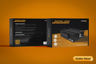 design amazon box packaging and product packaging box design
